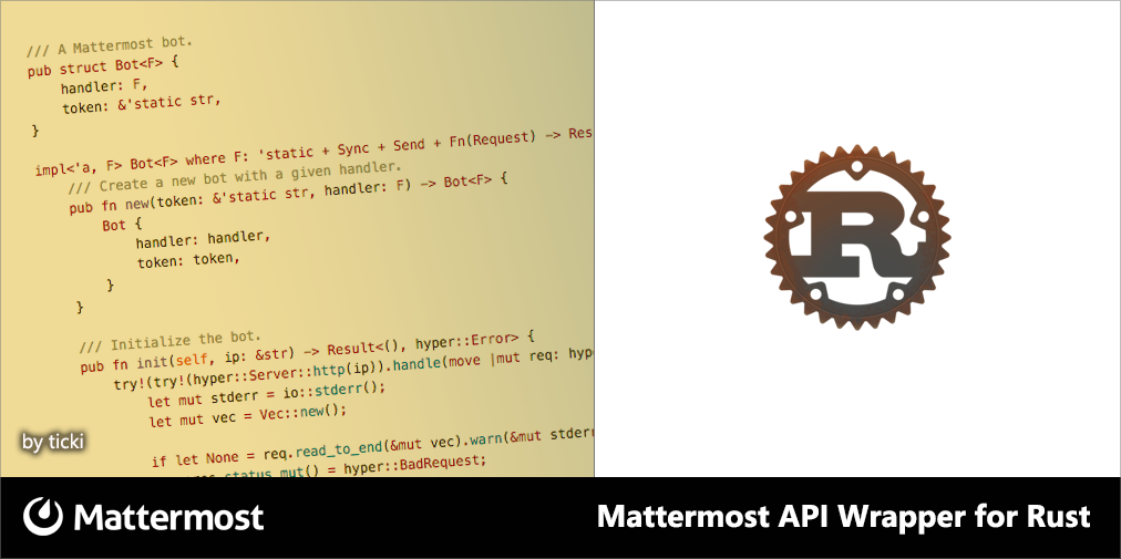 Mattermost API integration with Rust
