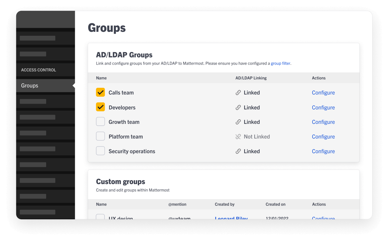 User provisioning with Microsoft Entra ID in Mattermost